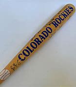Image result for Colorado Rockies Mini Baseball Bat