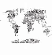 Image result for Black Typography Map