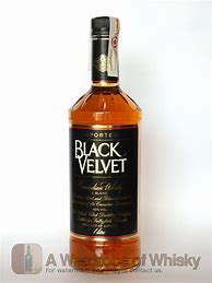 Image result for Black Velvet Bottle