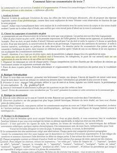 comment faire un commentaire texte r 233 vision scolaire cours et exercices 187 comment faire un comment faire un commentaire texte r 233 vision scolaire cours et exercices 187 comment faire un