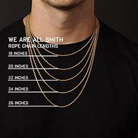 Image result for Gold Chain mm Size Chart