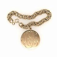 Image result for Engravable Gold Disc Charms