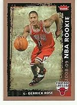 Image result for Derrick Rose Rookie Year Cards