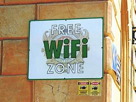 Image result for Wi-Fi Street Sign