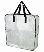 Image result for Large Clear Plastic Storage Bags