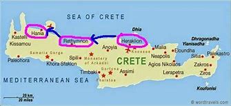 Image result for Sea of Crete Map