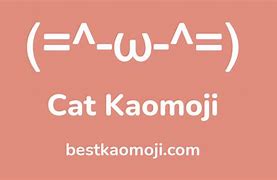 Image result for Kaomoji Cat