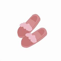 Image result for Warm and Fuzzy Slippers Clip Art