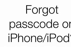 Image result for Forgot Password On iPhone 11