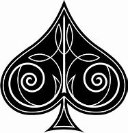 Image result for Ace of Spades Silhouette
