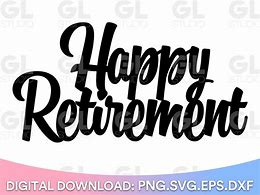 Image result for Retirement SVG Free