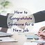 Image result for Congratulations On Your New Job