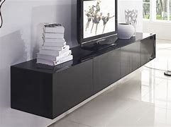 Image result for 24M Majeston Black Floating TV Cabinet