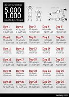 Image result for 30-Day Squat Plank Push-Up Challenge