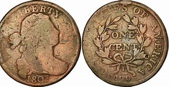 Image result for 1803 5 Cents Coin