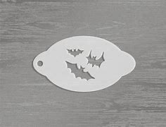 Image result for Face Paint Bat Stencil