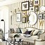 Image result for Eclectic Gallery Wall Living Room