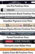 Image result for Best Pens for Outlining