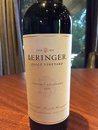 Image result for Beringer Cabernet Sauvignon Bancroft Ranch