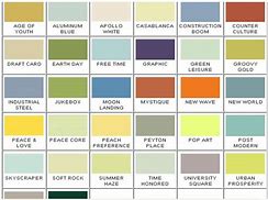 Image result for Interior Paint Color Chart