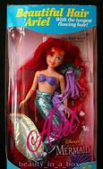 Image result for Ariel Barbie Doll Ponytail Hair