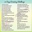 Image result for 30 Days Drawing Challenge List