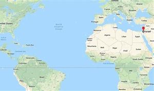 Image result for Israel in World Map