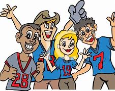 Image result for Cartoon About Sports Fans