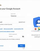 Image result for Google Account Sign Up Password