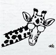 Image result for Funny Giraffe SVG