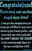 Image result for Chain Ltter Meme