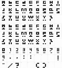 Image result for Tetris Font