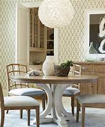 Image result for White Round Dining Room Table