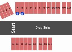 Image result for NHRA US Nationals Seating Chart