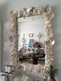 Image result for DIY Shell Mirror
