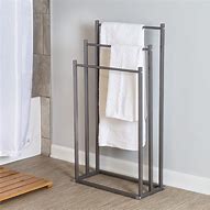 Image result for Decorative Free Standing Towel Rack