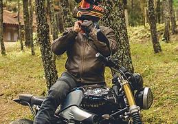 Image result for Person in Motorcycle Gear