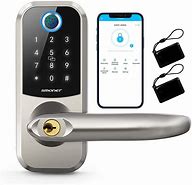 Image result for Wireless Fingerprint Padlock