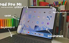 Image result for M1 iPad Pro Unboxing with Accessories