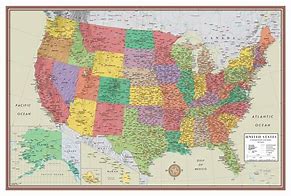 Image result for Giant US Map Poster