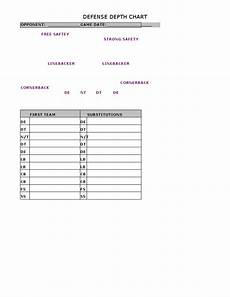 Youth Football Depth Chart