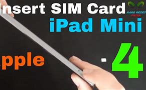 Image result for iPad Mini Sim Card