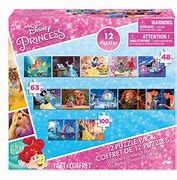 Image result for Disney Princess 12 Puzzle Pack