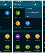 Image result for Settings Screen in Samsung S5