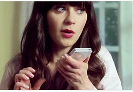 Image result for Zooey Deschanel iPhone Commercial