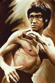 Image result for Bruce Lee Paintings