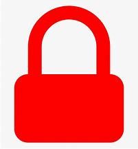 Image result for Red Lock Icon