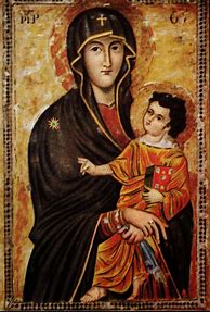 Image result for Icon of Virgin Mary by St. Luke