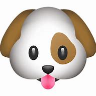 Image result for White Dog Emoji