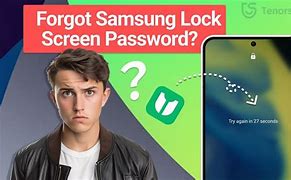 Image result for Forgot Screen Lock Password Samsung